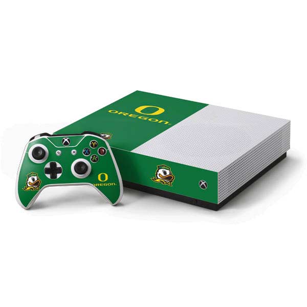 University of Oregon Yellow O with Text Xbox One Skins