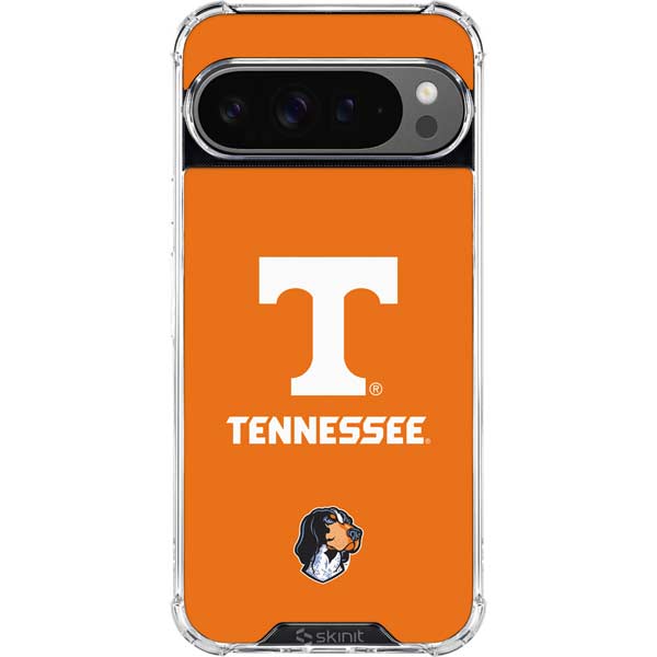 University of Tennessee-Knoxville T Logo on Orange Google Pixel 10 Pro XL Clear Case