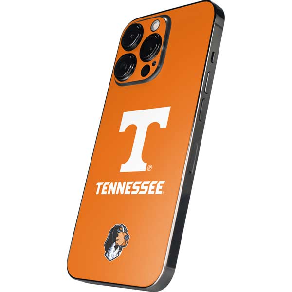 University of Tennessee-Knoxville T Logo on Orange iPhone 15 Pro Max Skin