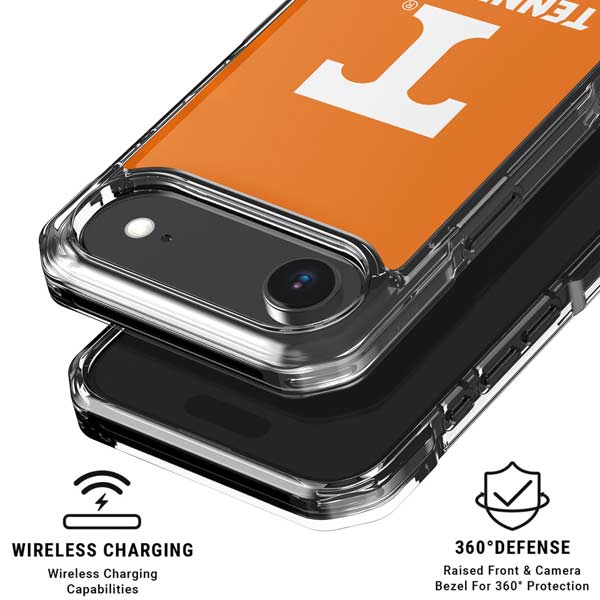 University of Tennessee-Knoxville T Logo on Orange iPhone 17 Air Clear Case