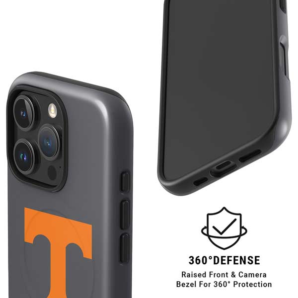 University of Tennessee-Knoxville T Logo Vols on Gray iPhone 16 Pro Magsafe Impact Case