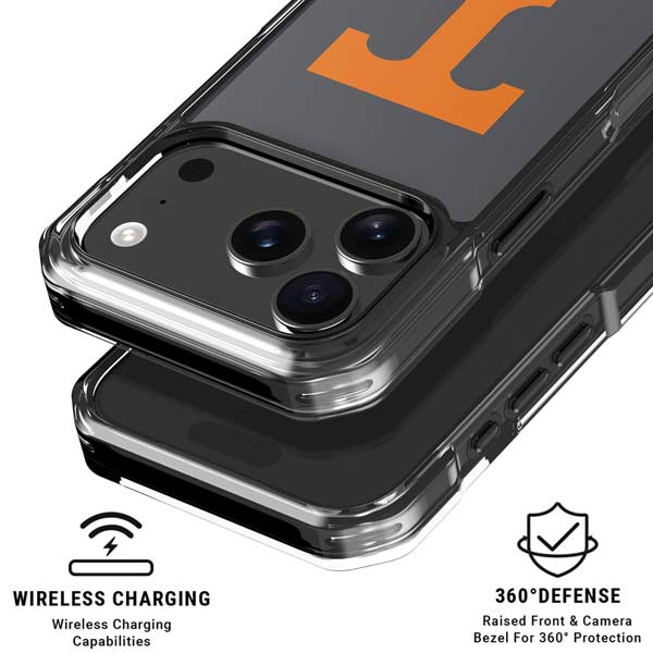 University of Tennessee-Knoxville T Logo Vols on Gray iPhone 17 Pro MagSafe Case