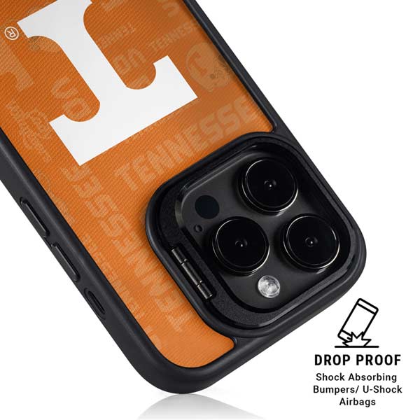 University of Tennessee Split Jersey iPhone 14 Pro Kickstand Case