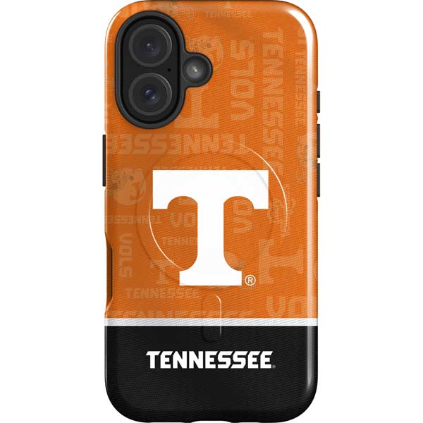 University of Tennessee Split Jersey iPhone 16 Plus Magsafe Impact Case