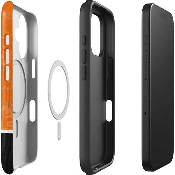 University of Tennessee Split Jersey iPhone 16 Plus Magsafe Impact Case