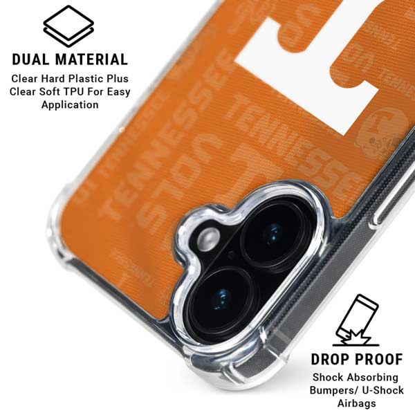 University of Tennessee Split Jersey iPhone 17 MagSafe Case