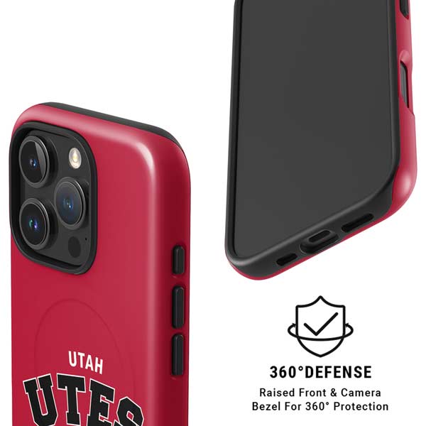 University of Utah Block U iPhone 16 Pro Max Magsafe Impact Case
