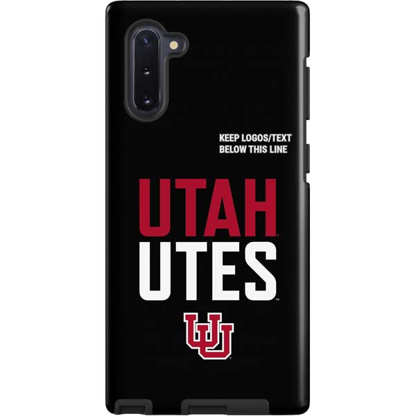 University of Utah Interlocking U Galaxy Cases