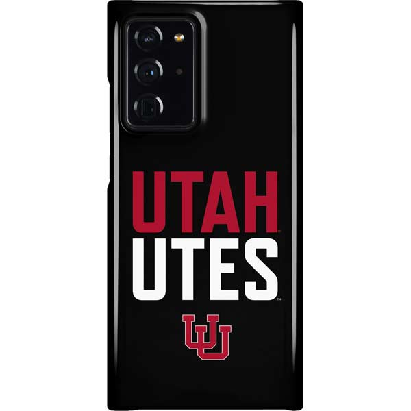 University of Utah Interlocking U Galaxy Cases