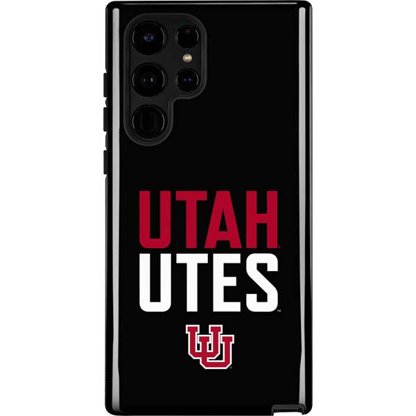 University of Utah Interlocking U Galaxy Cases