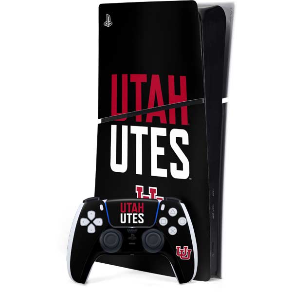 University of Utah Interlocking U PlayStation PS5 Skins