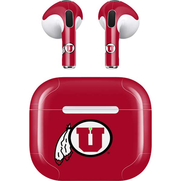 University of Utah Logo Apple AirPods (3rd Gen 2021) Skin