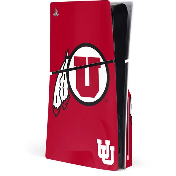 University of Utah Logo PlayStation PS5 Skins