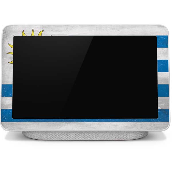 Uraguay Flag Distressed Google Home Hub Skin