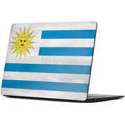 Uraguay Flag Distressed Surface Laptop 7 13.8in Skin