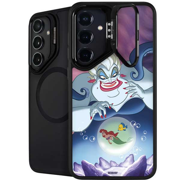 Disney Villains Ursula Ariel and Flounder Galaxy S26 Kickstand Case