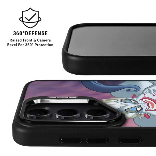 Disney Villains Ursula Ariel and Flounder Galaxy S26 Kickstand Case