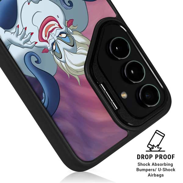 Disney Villains Ursula Ariel and Flounder Galaxy S26 Kickstand Case