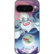Disney Villains Ursula Ariel and Flounder Google Pixel 10 Pro XL Skin