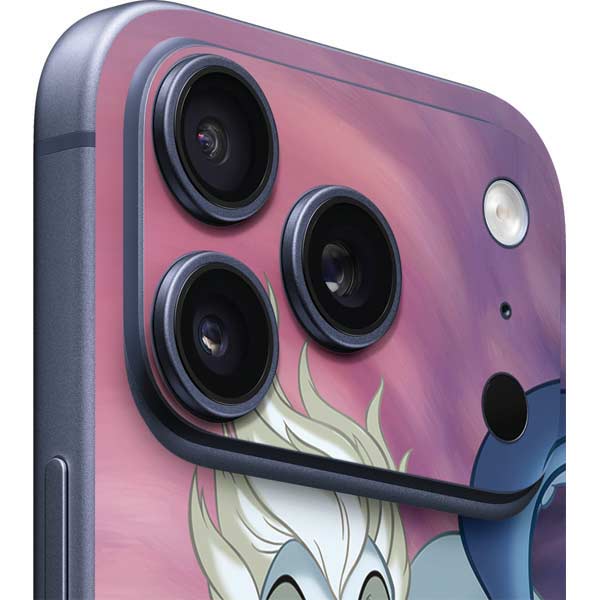 Disney Villains Ursula Ariel and Flounder iPhone 17 Pro Max Skin