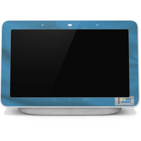 Uruguay Soccer Flag Google Home Hub Skin