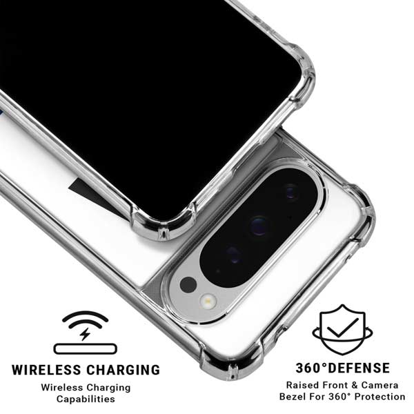 USA American Flag Google Pixel 10 Pro XL Clear Case