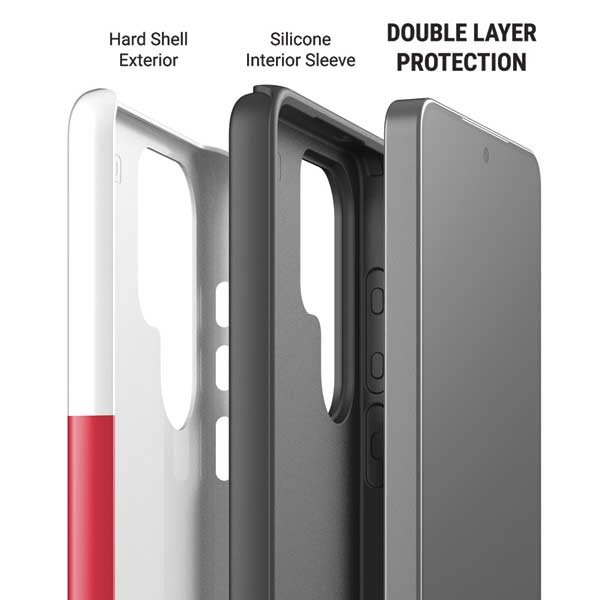 USA Flag Color Block Galaxy S26 Ultra Impact Case