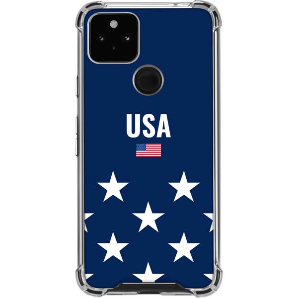 USA Flag Stars Pixel Cases