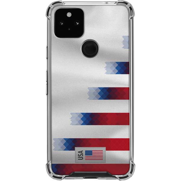 USA Soccer Flag Pixel Cases