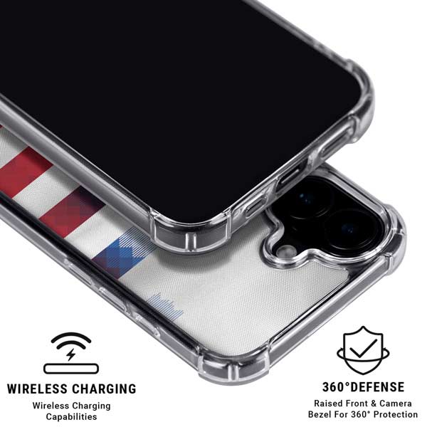 USA Soccer Flag iPhone 17 MagSafe Case