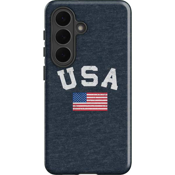 USA with American Flag Galaxy S26 Impact Case