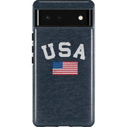 USA with American Flag Pixel Cases
