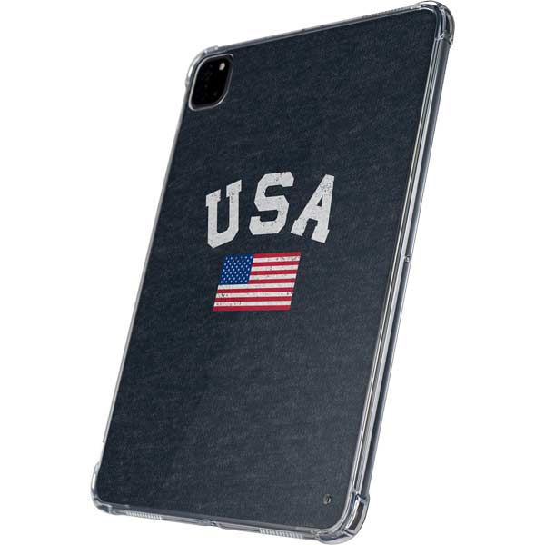 USA with American Flag iPad Pro 11in (2024) Clear Case