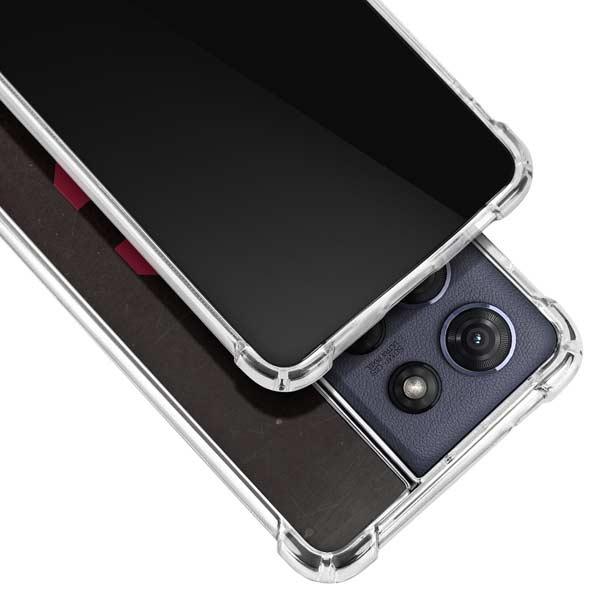 University of Southern California USC Black Distressed Moto G 5G (2025) Clear Case
