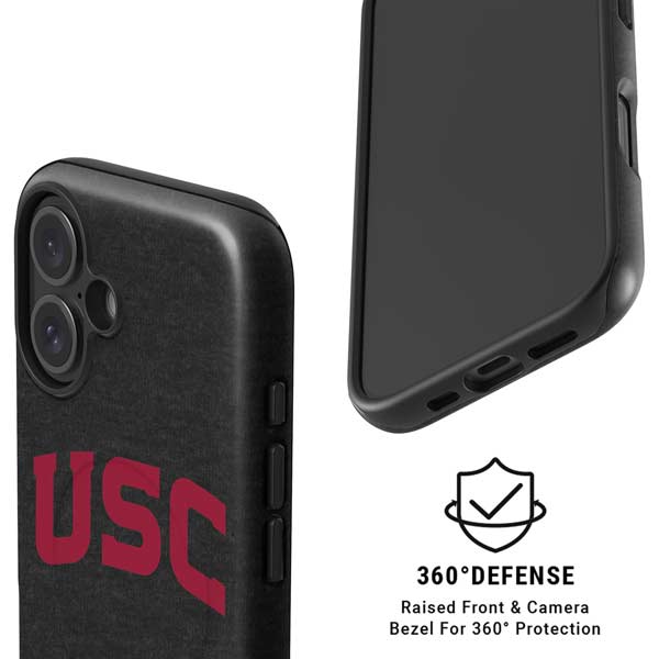 University of Southern California USC Bold Logo iPhone 16 Magsafe Impact Case