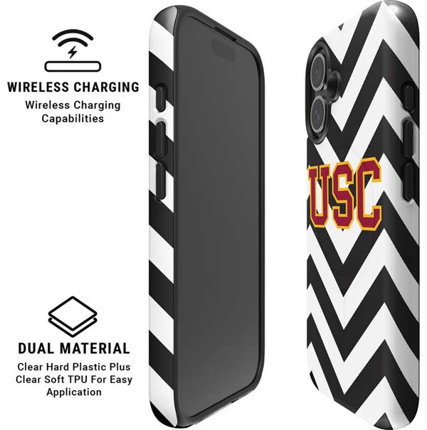University of Southern California USC Chevron iPhone 16 Magsafe Impact Case