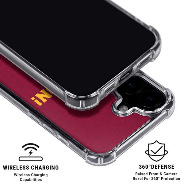 University of Southern California USC Fight On iPhone 17 Clear Case