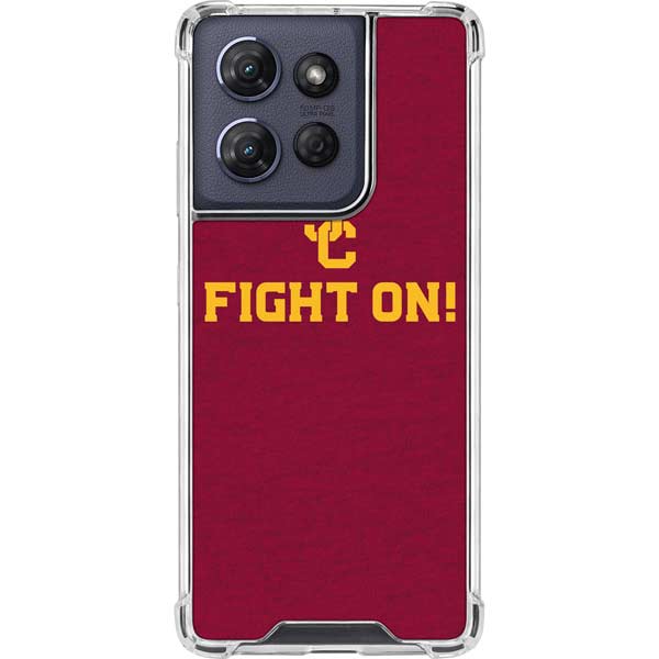 University of Southern California USC Fight On Moto G 5G (2025) Clear Case