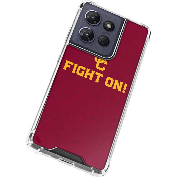 University of Southern California USC Fight On Moto G Play 5G (2025) Clear Case
