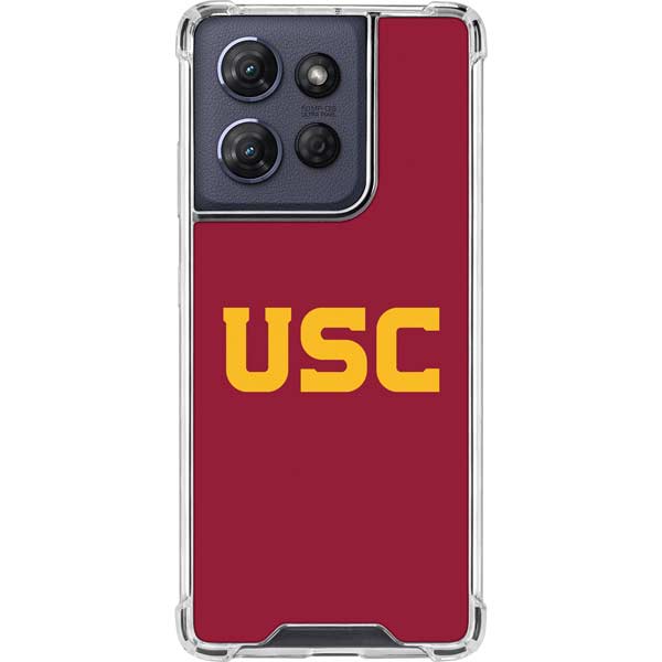 University of Southern California USC Moto G 5G (2025) Clear Case