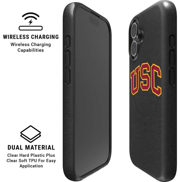 University of Southern California USC Official Logo iPhone 16 Plus Magsafe Impact Case