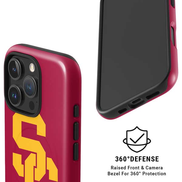 University of Southern California USC Red Logo iPhone 16 Pro Magsafe Impact Case