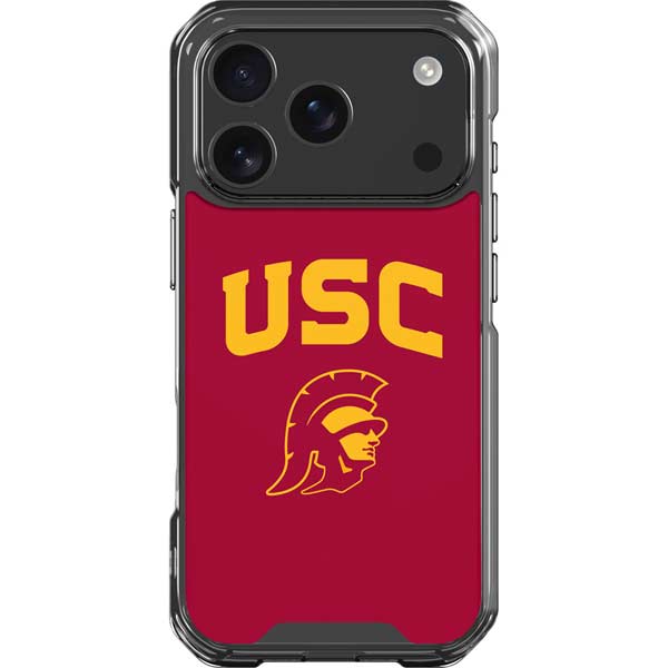 University of Southern California USC Trojan Logo iPhone 17 Pro Clear Case