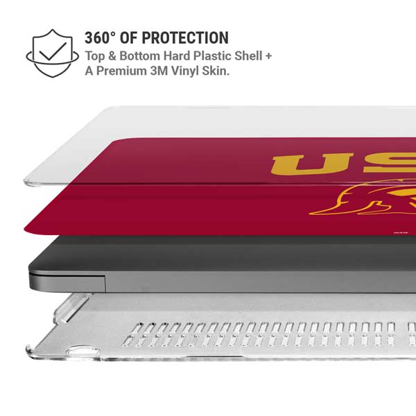 University of Southern California USC Trojan Logo MacBook Pro 14in (2021-24) Case plus Skin