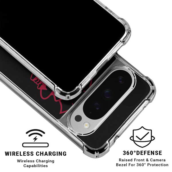 University of Southern California USC Trojan Mascot Google Pixel 10 Pro XL Clear Case