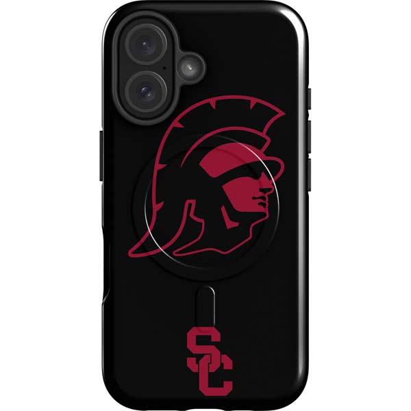 University of Southern California USC Trojan Mascot iPhone 16 Magsafe Impact Case