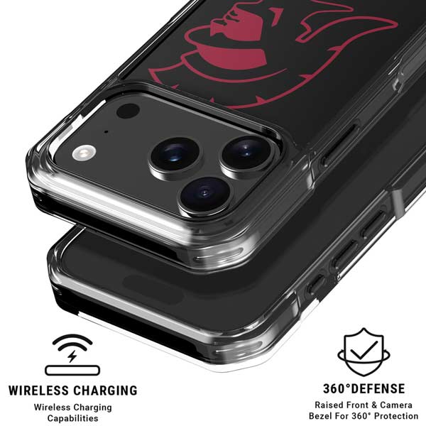 University of Southern California USC Trojan Mascot iPhone 17 Pro Clear Case