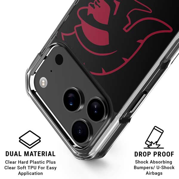 University of Southern California USC Trojan Mascot iPhone 17 Pro Clear Case
