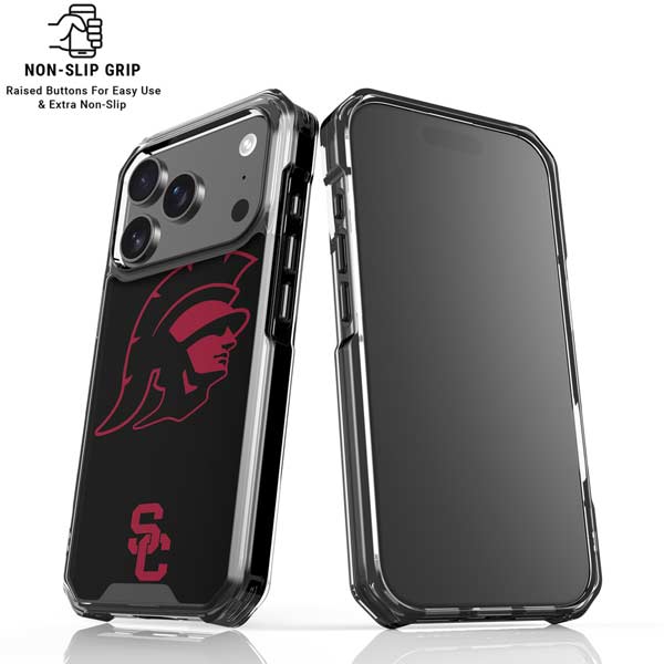University of Southern California USC Trojan Mascot iPhone 17 Pro Clear Case
