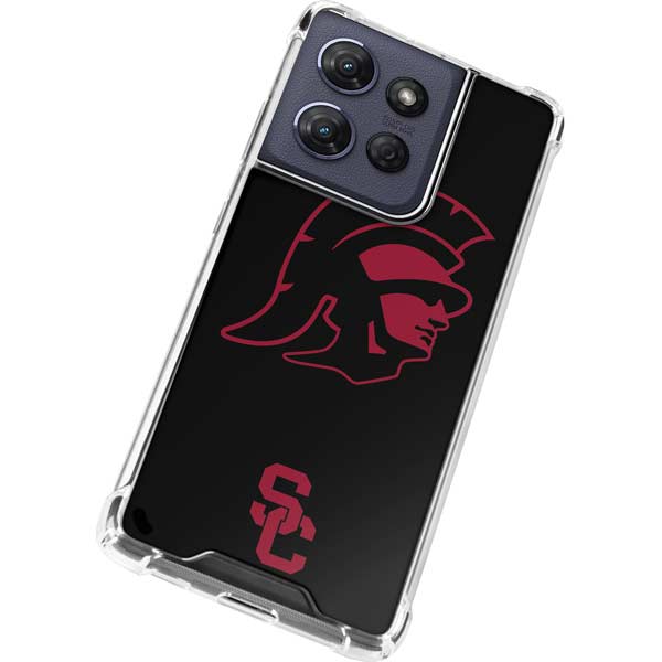 University of Southern California USC Trojan Mascot Moto G 5G (2025) Clear Case